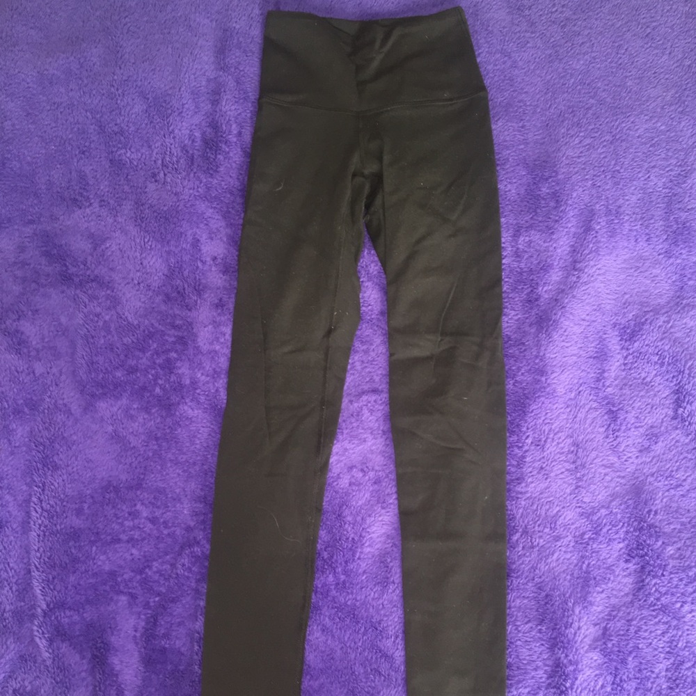 Lucy high rise Hatha leggings in black